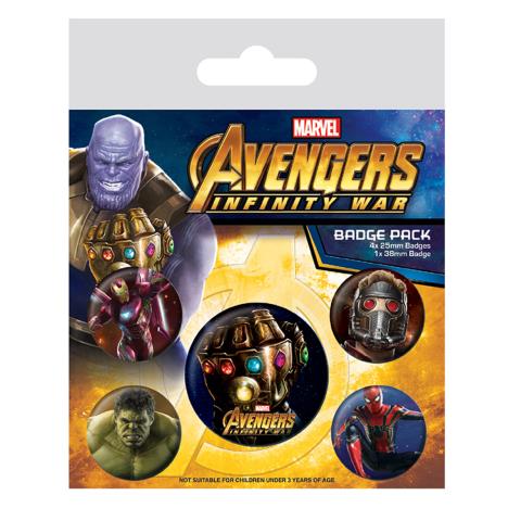 Marvel Avengers Infinity Wars Badge Pack £2.99